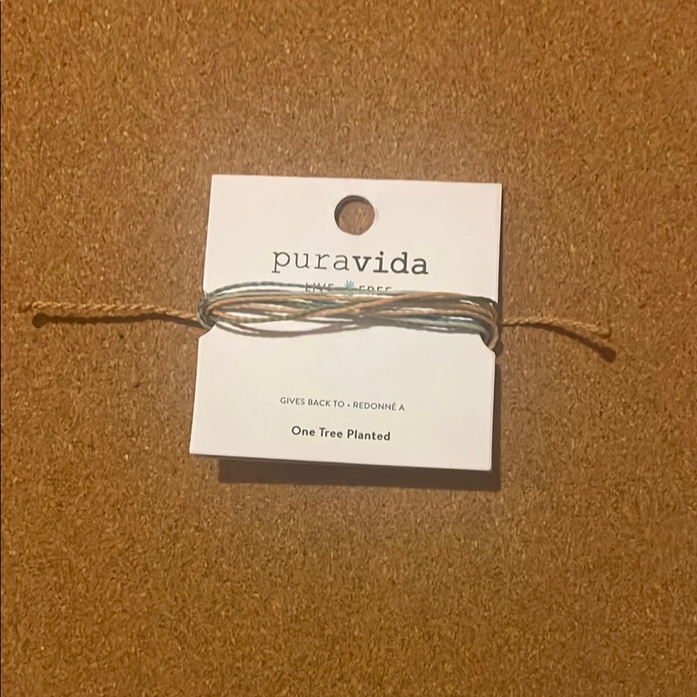 Pura Vida Ocean Blue and Sand Bracelet
